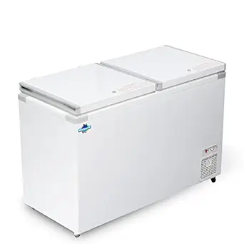 Rockwell Chest Freezer Double Door Hard Top 450 Liters
