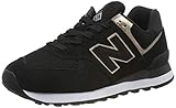  New Balance 574v2, Entrenadores para Mujer, Negro Black, 38 EU