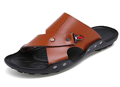 GLTER Outdoor Breathable Sandals Summer Casual Shoes Men Slip On Slippers Beach Slippers