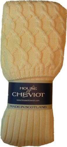 Lewis Cable Knit Merino Wool Kilt Hose Socks 4 Sizes 12 Colours Made in Scotland