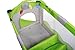Baby Bed Travel Cot (Green) Portable Child Furniture with Toys 0-36 months