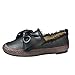Produktbild Damen Schuhe, Malloom Mode Frauen Wohnungen Runde Zehe Slip-on Butterfly-Knoten Casual Bequeme Schuhe Schwarz Weiß Khaki Größe: 35-39