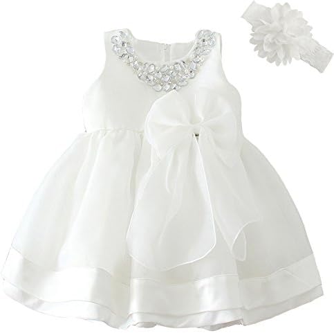 Dream Rover Baby Girl Dress Christening Baptism Dress Formal Dress For Baby Girl