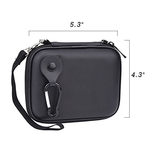 Mudder Festplattentasche Festplatte Schutzhülle Hardcase für Seagate Expansion and Backup, und WD mein Pass Ultra 2,5 Zoll tragbare externe Gerät - 5