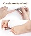 Hfun Nail Clippers Set- Stainless Steel Fingernail and Toenail Clipper Kit for Thick Nails