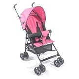 quinny buggy rosa integrierter Einkaufskorb als praktische Ablage unter dem Sitz