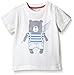 Kite Baby-Boys Travelling Bear Round Collar Short Sleeve T-Shirt, Off-White (Ecru), 3-6 Months