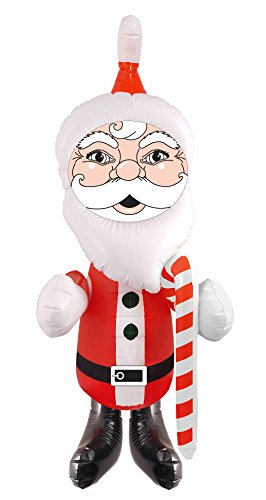 Preisvergleich Produktbild German Trendseller® - Weihnachtsmann Aufblasbar Weihnachten Dekoration Santa Claus NEU