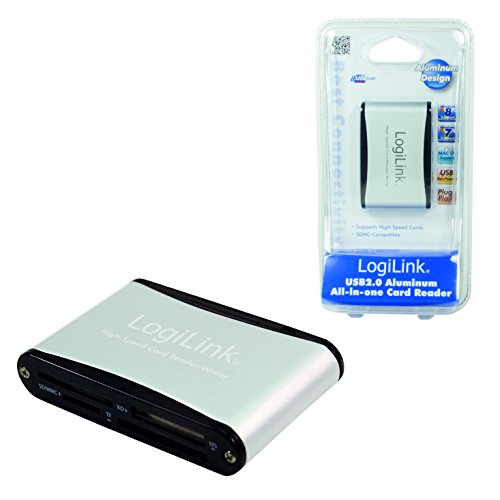 LogiLink Cardreader USB 2.0 external Alu - 4