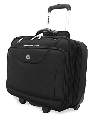 Preisvergleich Produktbild Wenger Businesstrolley Laptop Rollkoffer, 36 Liter, Schwarz