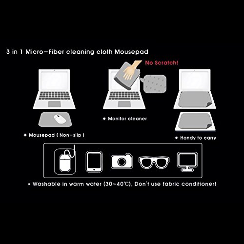 OPEL Multifunktions Mauspad Mousepad 3in1 Reinigungstuch Design Notebook cover - 3