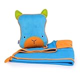 Trunki SnooziHedz Travel Pillow and Blanket - Bert (Blue) (Luggage)