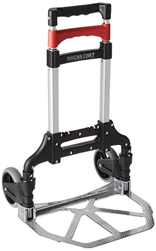 Magna Cart MCX robuste, faltbare Sackkarre aus Aluminium, kompakt, platzsparend, leichtgewichtig, Ladekapazität 68kg - 2