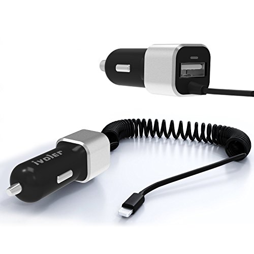 Garantie Vie iVoler Chargeur de Voiture Allume-Cigare 2 Ports USB 24W 4 8A avec C ble Lightning 1 5m Ultra Petit Chargeur Allume-Cigare USB d reviews Garantie Vie iVoler Chargeur de Voiture Allume-Cigare 2 Ports USB 24W 4 8A avec C ble Lightning 1 5m Ultra Petit Chargeur Allume-Cigare USB d