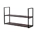 Produktbild A J S Shelf ZTH Vintage-Regal | 2-Schicht-Bar-Wandregal Weinregal Ablagefach Regal Zum Aufhängen Dekorrahmen LOFT-Eckrahmen A+ (größe : 150 * 30 * 60cm)