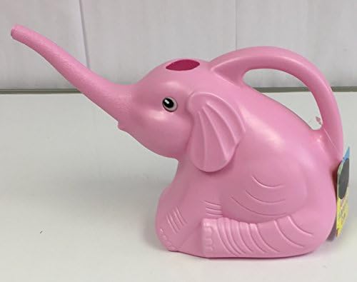 Pink Elephant Watering Can Kids Gardening Activity Learning Plants