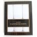 Rjm Accessories 3 Mens White Handkerchiefs White 14 x 14 cm