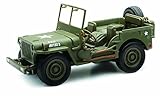 us army carson ca New Ray Jeep Willys 1:32 Scale Die Cast Model Car WW II Military US Army Vehicle