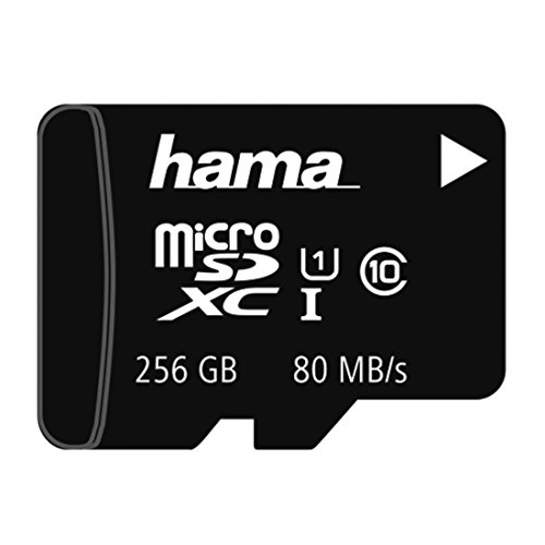 spécification Hama 256GB MicroSDXC 256Go MicroSDXC UHS-I Class 10 mémoire flash - mémoires flash (MicroSDXC, Noir, UHS-I, Class 10)
