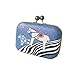 Price comparison product image Chain Clutch Bag Handbags Shoulder Bag Messenger Bag Evening Bag Fashion Simple,Blue