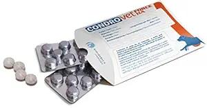 VIVALDIS Condrovet 3strips of 10 tab Each: for chondroprotection and Joint Health in Dogs