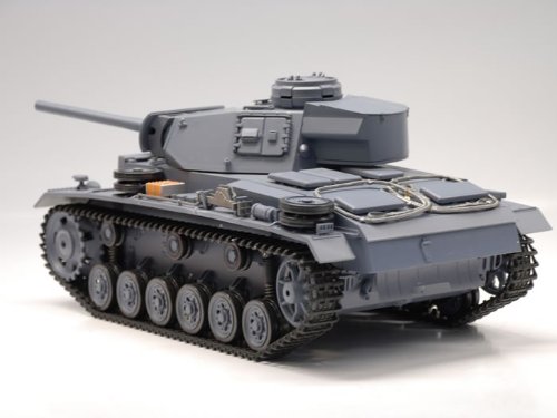 RC German Panzer III Tank Smoking & Sound Free UK Post