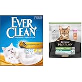 Ever Clean Litterfree Paws Kedi Kumu 10 L x1 + Pro Plan Sterilised Kısırılaştırılmış Kediler İ&ccedil;in Somonlu 400 Gram x1