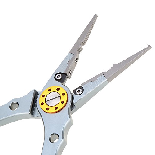 Lixada 20cm Außen multifunktionale Angeln Zangen Linie Cutter Hook Remover Tackle - 2