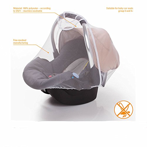 Diago Uk Exclusive Universal Mosquito/ Insect Net for Car seat