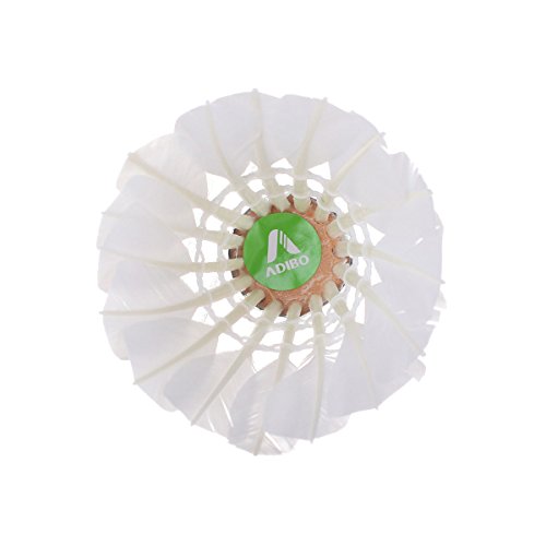 Badminton Shuttlecocks, Adibo 12 Packs Training Sport Feather Shuttlecocks Birdies Badminton Ball for Gym Fitness Game Outdoor Exercise reviews Badminton Shuttlecocks, Adibo 12 Packs Training Sport Feather Shuttlecocks Birdies Badminton Ball for Gym Fitness Game Outdoor Exercise