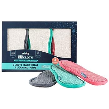 minky cleaning cloth pad pink anti bacterial stardrops amazon paste stuff pack grey grams
