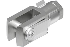 Festo SG-M10X1,25 (6144) Gabelkopf Nut, M10x1,25, Innengewinde, Bronze, Klasse 2B, 10 mm Durchmesser