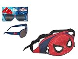 Bolsa de Spiderman - Bolsa de Spiderman - Banana Spiderman - Dimensiones de la bolsa del cinturón de Spiderman: 33 X 11,5 X 10 CM. Gafas de sol Spiderman: cumple con los requisitos esenciales de la directiva 89/686 EEC según la norma europea ISO 12312-1: 2013. Clasificación: uso general. Nivel 3 de protección total contra los rayos UV en la categoría de filtro, brillo medio. spiderman juguete, spiderman vehículo, spiderman Figura, spiderman saco de dormir, spiderman paraguas, spiderman estuche,