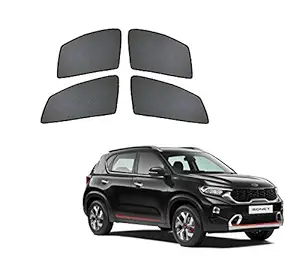Kozdiko Car Half Magnetic Sunshades Curtain for Kia Sonet