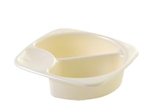 Baby Elegance Top and Tail Bowl, White