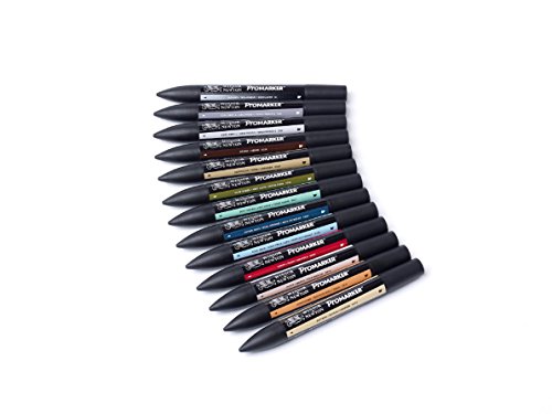 Winsor & Newton ProMarker 12 Farben Set – Manga Extension Pack 2 - 3