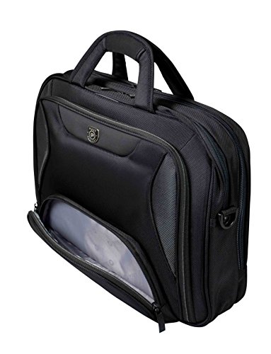 Port Designs Manhattan Toploading Laptoptasche mit Tragegurt für Laptop mit 10, 13,3 Zoll), Schwarz - 2