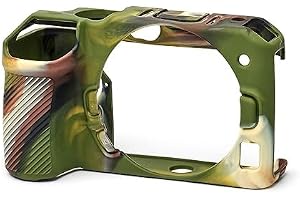 Silicon Cover for Nikon Z30 Camera Case, Professional Silicone Rubber Camera Case Cover Detachable Protective for Nikon Z30 - Camouflage