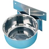 Nobby 38037 Edelstahl-Napf zum Einhängen mittel, 600 ml