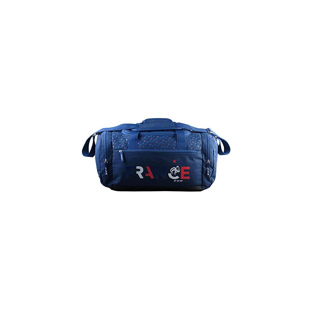 Sacoche Bandoulière Officielle Equipe De France De Football FFF - Polyester, Dimensions 22x17x4 Cm