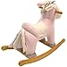 Bentley Kids Rocking Donkey Animal Horse Pony Toy - Pink