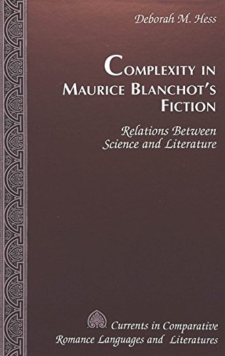 Bewegungen Im Unbeweglichen Maurice Blanchot Zum - 