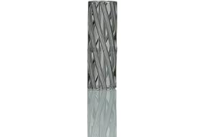 Spiralspets glasmunstycken, 9 stycken premium glasfilter Ø 10 mm, 7 hål, återanvändbara glasfilterspetsar, mild rök och tydlig smak