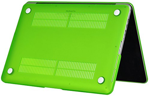 Topideal 3 in 1 – [EU/GB-Tastatur Version] Matte Hart-Schutzhülle für MacBook 13 Pro 33,8 cm (13 Zoll) mit Retina-Display-Modell A1425 / A1502 (ohne CD-ROM-Laufwerk) + Tastaturhülle + Displayschutzfolie - 4