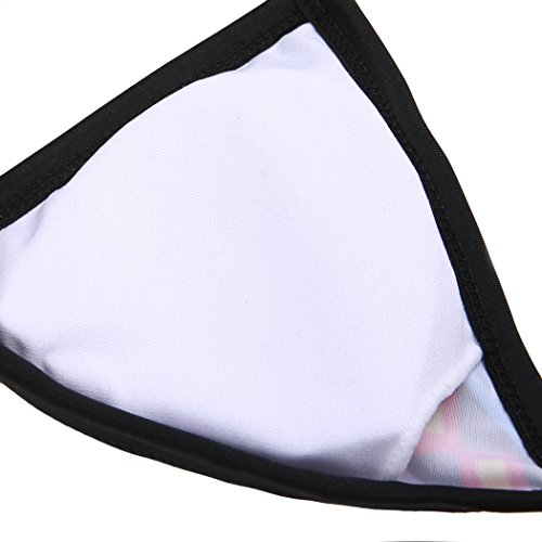 CRAVOG Sexy Damen Bikini-Sets Bikini Push up Bandeau Badeanzug Bademode Badebekleidung - 7