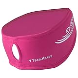 TrailHeads Women's Power Ponytail Headband - berry / reflective silver