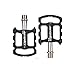 Produktbild YLDLX Fahrradpedale, Universal Mountainbike Pedale Plattform Radfahren Ultra Sealed Bearing Aluminiumlegierung Flache Pedale (Color : Black)
