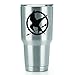 Produktbild Mockingjay Hunger Games Aufkleber Decal von Supersticki® ohne Hintergrund / Maße in "Inch" 2 Pack Vinyl Sticker|Yeti Tumbler Cup Ozark Trail RTIC Orca | Aufkleber Decal von Supersticki® ohne Hintergrund / Maße in "Inch"s Only! Cup not Included!| Black |3 x 2.75 in|CCI1534