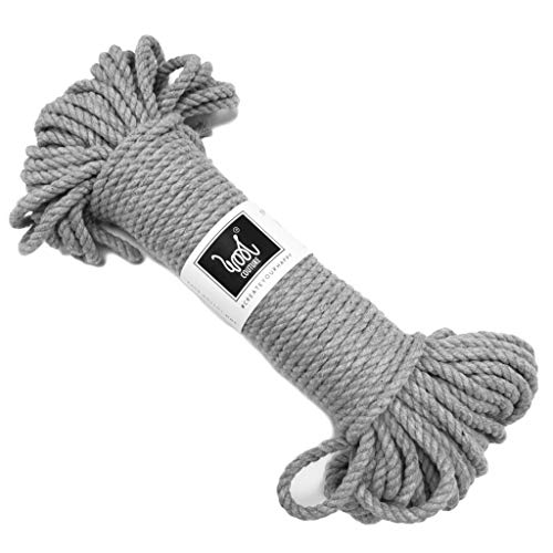 Wool Couture Kit de Colgador para macramé de Lana con Forma de Concha