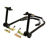 comprar caballete moto carretera Elevador de motocicleta universal AV + AR dimensiones: 49 x 36,5 x 11.